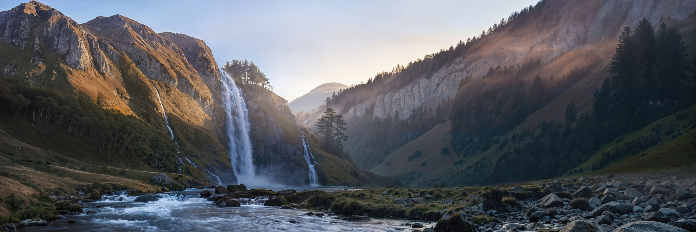 Digital Matte Painting Key Visual Peugeot Pathé Jura