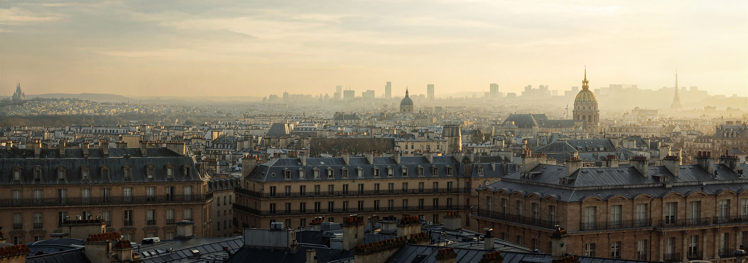 Digital Matte Painting Key Visual Peugeot Pathé Paris